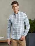 Camisa Moonkey Manga Larga Cuadros Multicolor — Tartan Ridge