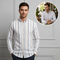 Camisa Moonkey Manga Larga Rayas Multicolor — Snow Harbor