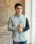 Camisa Moonkey Manga Larga Lisa Multicolor — Orchid Mist
